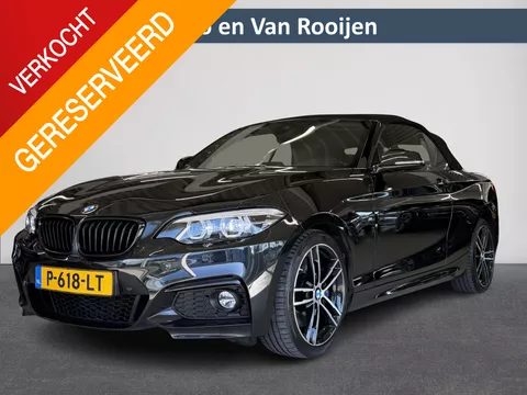 BMW 2-serie Cabrio 230i High Executive M Sport | LED | Leer | Memory | Camera | Afneembare Trekhaak ( Vestiging - Nieuwegein )